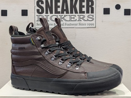 Vans Mens SK8 Hi MTE Leather - WaterProof / Insulated - Size: 11 - Brown - NEW ! - Picture 4 of 24