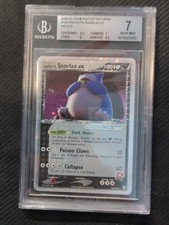 Rocket's Snorlax ex 104/109 Team Rocket Returns Holo - BGS 7 Small Chip In Slab  on eBay