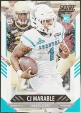 2021 Score #398 CJ Marable Football VG
