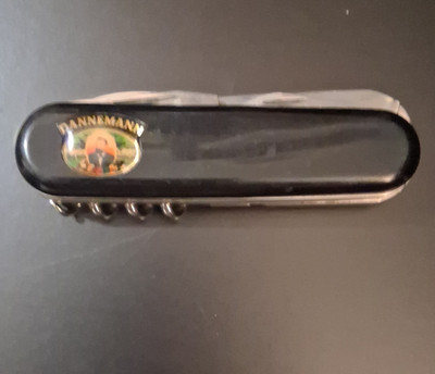 Dannemann 7-in-1 Multi-Tool Pocket Knife w/ Corkscrew Scissors 2.75'' Blade