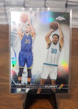 2023-24 Topps Chrome - D N A Stephen Curry, Seth Curry #DNA-1