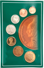 2000 Greece 7 Coin Uncirculated Set 1 thru 100 Drachmai in OGP w/COA