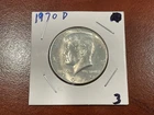 1970 D Kennedy Half Dollar BU - 40% Silver