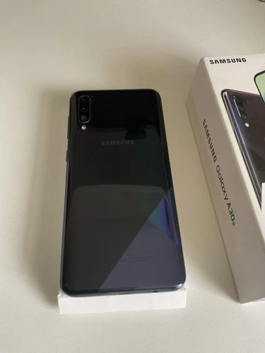 Samsung A30s SM-A307F/DS - 64GB - Prism Crush Schwarz  (Ohne Simlock) (Dual SIM) - Bild 4 von 5