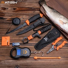 Stainless Steel Outdoor Equipment Bag Pocket Knife Fishing/Camping/Survival Gear