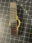 Vintage Lucoral Ladies Gold-Tone Expansion Watch - Black & Diamond Dial Untested — photo 8