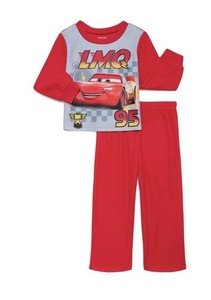 Disney Cars Toddler Boys Red 2 PC Pajama Set Size 5T NWT