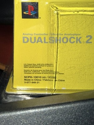 Contrôleur Dualshock Silver Officiel OEM Sony Playstation 2 PS2 GVG cn