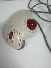 Vintage Logitech Trackman Marble Wheel T-CL13 Wired Mouse