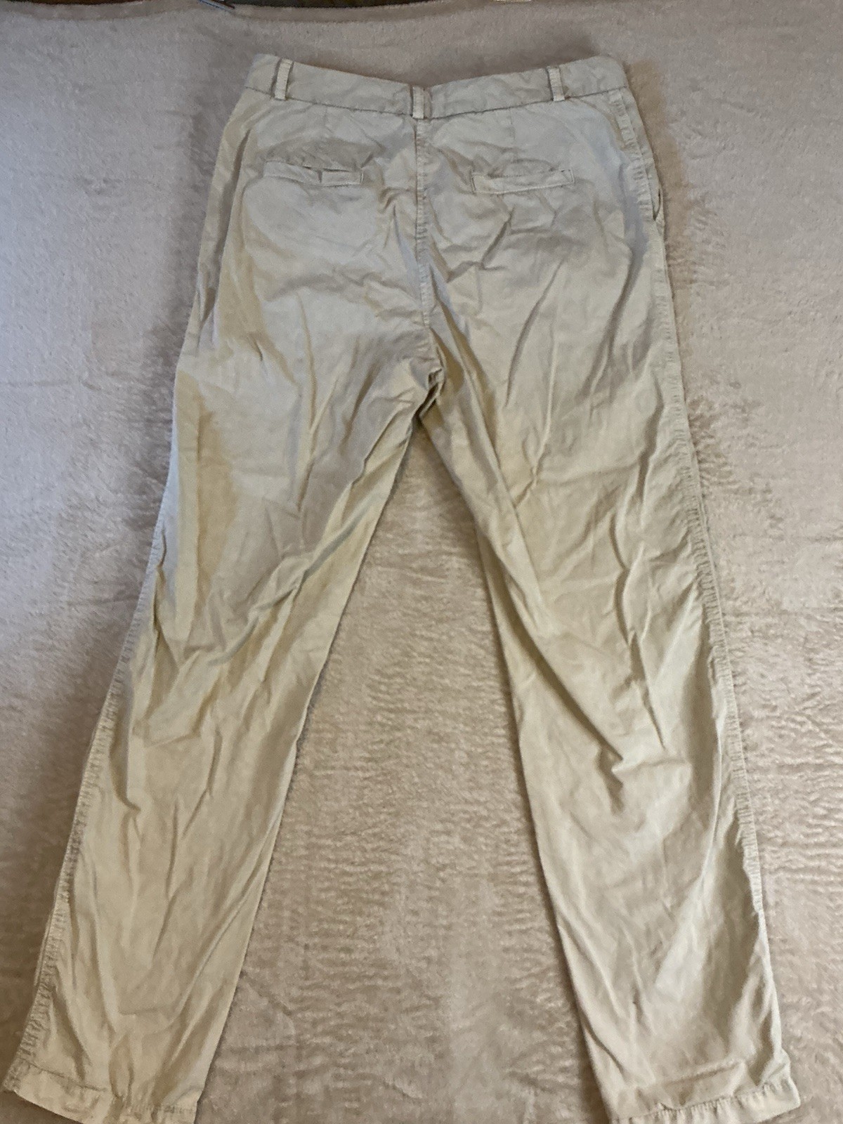 Marks And Spencer M&S Ladies Trousers Chinos Beige Size 10 image 4