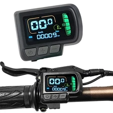 Smart LCD Meter Display for For electric Bikes with Gear Speed Features