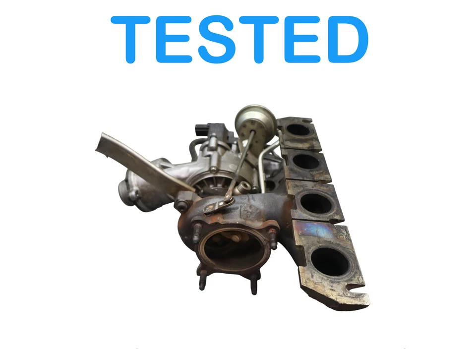 09-16 Audi A4 A4 Quattro Exhaust Manifold Turbo Charger Assembly Oem - Image 3 of 4