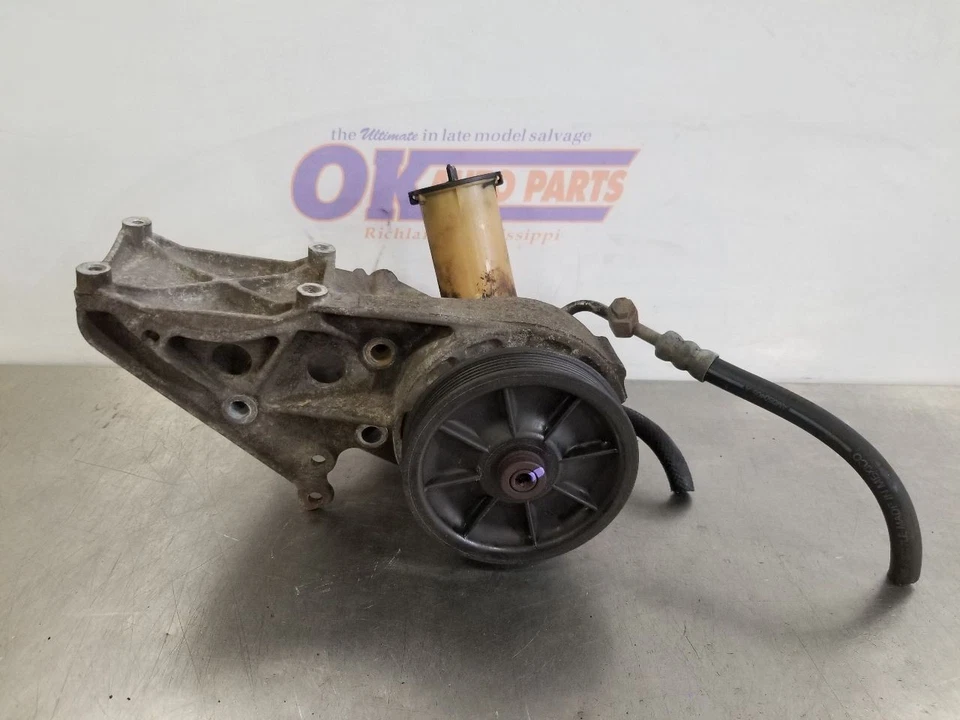 95 1995 FORD F150 XLT 5.0L POWER STEERING PUMP F4TA3C511BA - Image 2 of 4