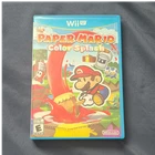 Paper Mario: Color Splash, Wii U NTSC-U, Manual Included