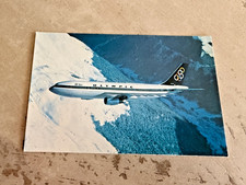 Vintage Olympic Airways Airbus A300 Postcard