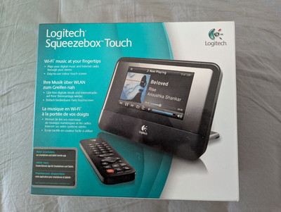 Logitech Squeezebox Touch, WLAN, inkl. Fernbedienung und Netzteil, Top Zustand