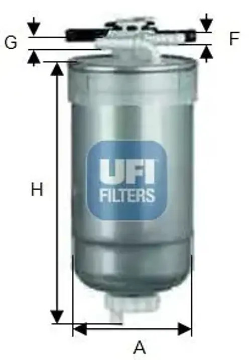 Ufi Filters Ufi 55.427.00 Fuel Filter - Image 3