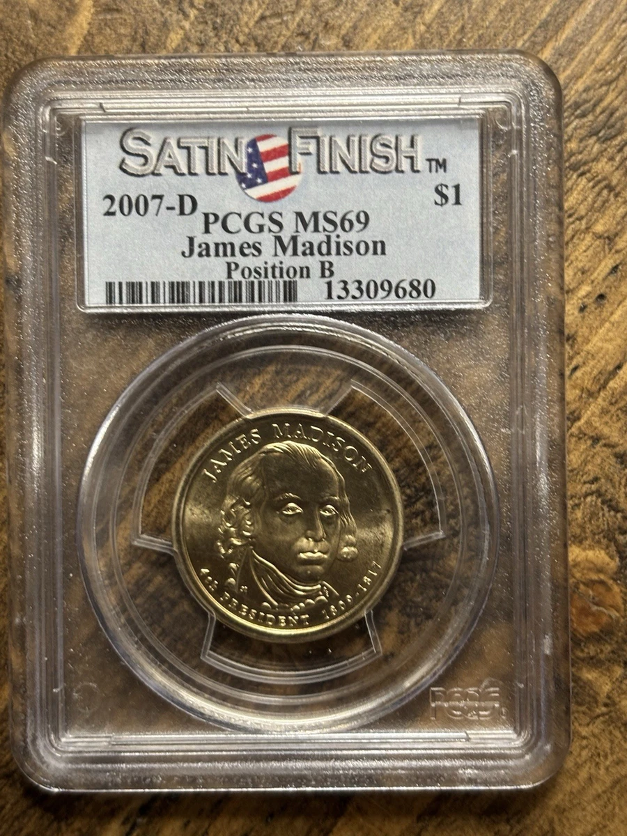 MS 69 Graded Presidential Dollar Coins (2007-Now) for sale | eBay