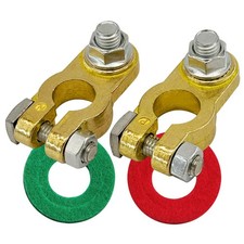 Brass Battery Terminal Connectors Top Post Car Cable Ends