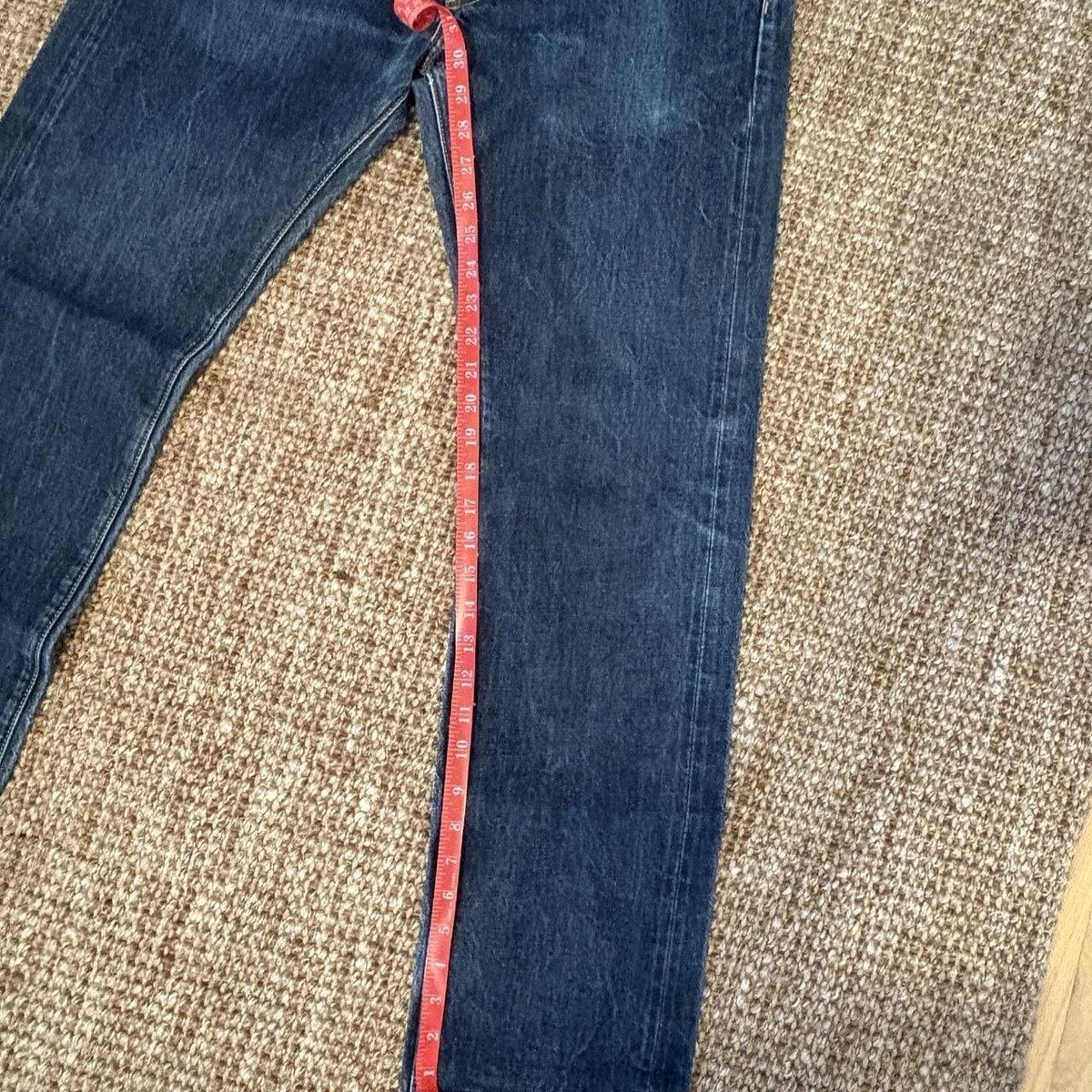 Levi's x Supreme 2012 Collab Denim Jeans Leopard Pocket Size W30 X