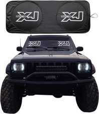 Cherokee Xj Accessories Windshield Sunshade Banner Sun Shield Fits Every Yea Cherokee Xj Accessories Windshield Sunshade Banner Sun Shield Fits Every Yea