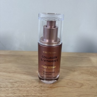 Skin Synergy Collagen & Vit E  Plumping Face Serum 2.02 fl oz  New