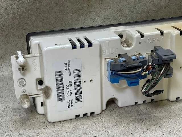 Controle climático automático de temperatura 15107730 compatível com 03-04 Chevrolet Avalanche h9 - Imagem 4 de 4