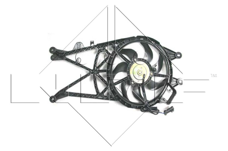 NRF 47489 Fan, radiator for OPEL,VAUXHALL