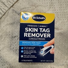 Dr. Scholl's Freeze Away Skin Tag Remover 8 Treatments Fast Shipping