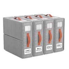 4 Pack Bed Sheet Organizers and Storage(King ...