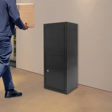 Parcel Drop Box, Package Delivery Box, Large Mail Box with Key Lock