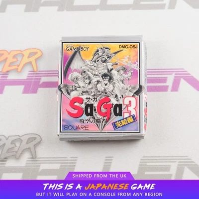 SaGa 3: Jikuu no Hasha GB *NO MANUAL* Nintendo Game Boy NTSC-J Japanese - Image 1 of 4