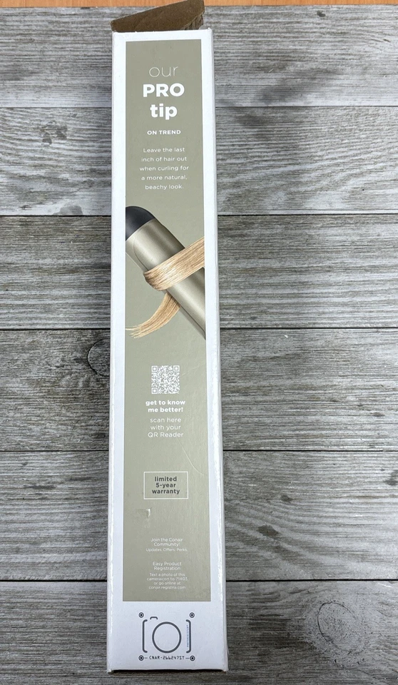 Damaged Box - InfinitiPro by Conair Tourmaline Ceramic Curling Iron 1 3/4-Inch - Image 2 of 4