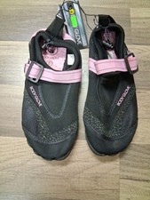 NWT Body Glove Womens 6 Black Pink Swim Underwater Beach Shoes Aqua Socks