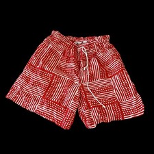 Vintage 80's Gap Clothing Co Striped Sz Large Double Pockets Red White Vintage 80's Gap Clothing Co Striped Sz Large Double Pockets Red White - Image 1