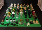 LEGO Star Wars Minifigures Mixed LOT  with weapons, body gear, head gear