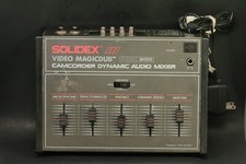 Solidex Video Magicdub Camcorder Dynamic Audio Mixer Model VM2000