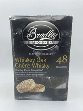 Bradley Smoker 48 Pack Whiskey Oak Flavor Bisquettes