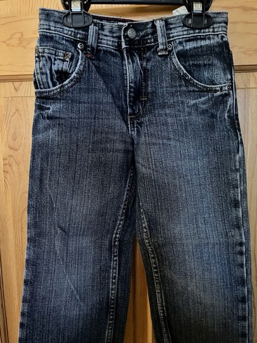 Lee Dungarees Boys Slim straight leg Jeans size 6 medium blue - Picture 2 of 5