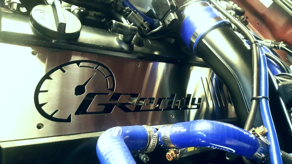 GREDDYY RB25DET R33/R34 GTT CUSTOM COIL PACK COVER/STAINLESS STEEL - Image 2 of 4