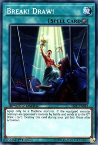 Break! Draw! - SBSC-EN042 - Common - 1st Edition x3 - Near Mint