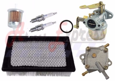 EZGO Pre Medalist Gas Golf Cart 91-94 Tune Up Kit Carburetor Fuel Pump Filters
