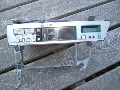 84 85 86 Nissan 300ZX A/C Heater Climate Control Unit Dash Panel tested read | eBay