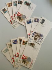 1976 Canada First Day Cover  - Lot of 14 