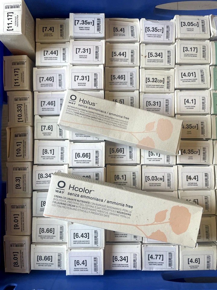 OWAY HCOLOR HPLUS AMONIAKFREIE PERMANENTE HAARFARBE BIO HAARFARBE 100ML