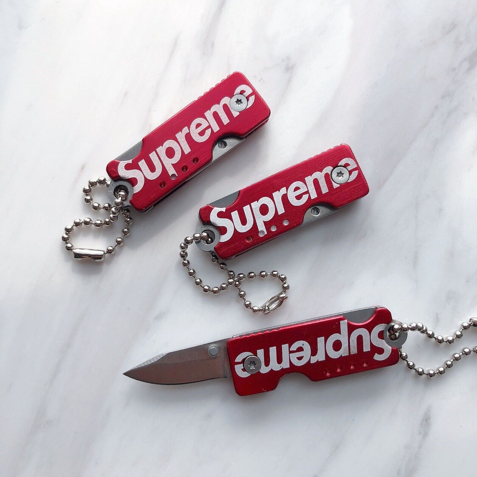 Supreme Quiet Carry Mini Knife Keychain