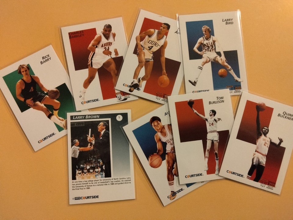 1992 Courtside College Flashback🏀 single cards pack fresh (you pick) Free Ship