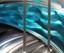 thumbnail 5 - Large Metal Wall Art Sculpture Abstract Wave Painting Decor Blue by Brian Jones