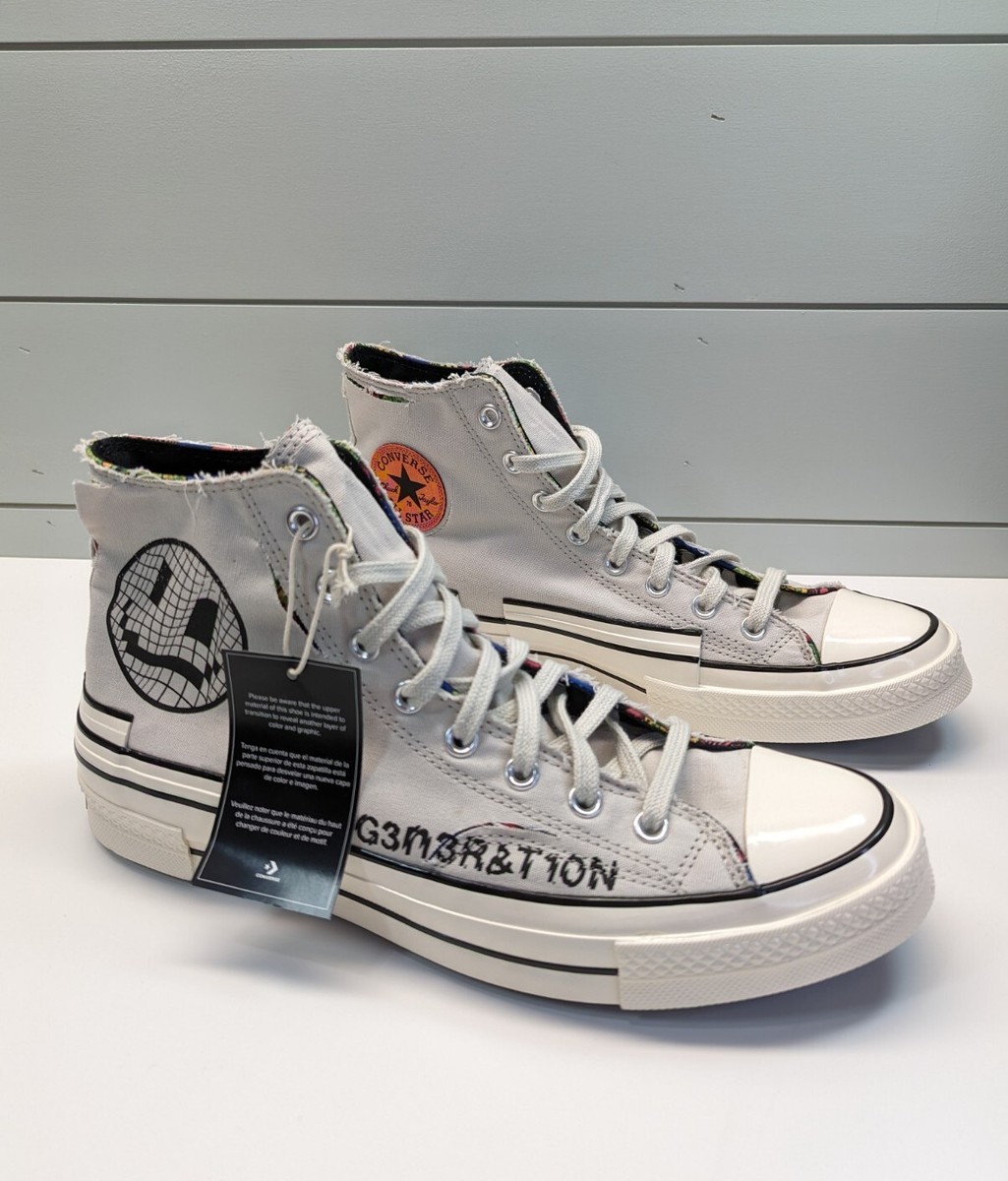 Converse Chuck 70 Hacked Heel High Tear Away Light Bone Converse Chuck 70 Hacked Heel High Tear Away Light Bone