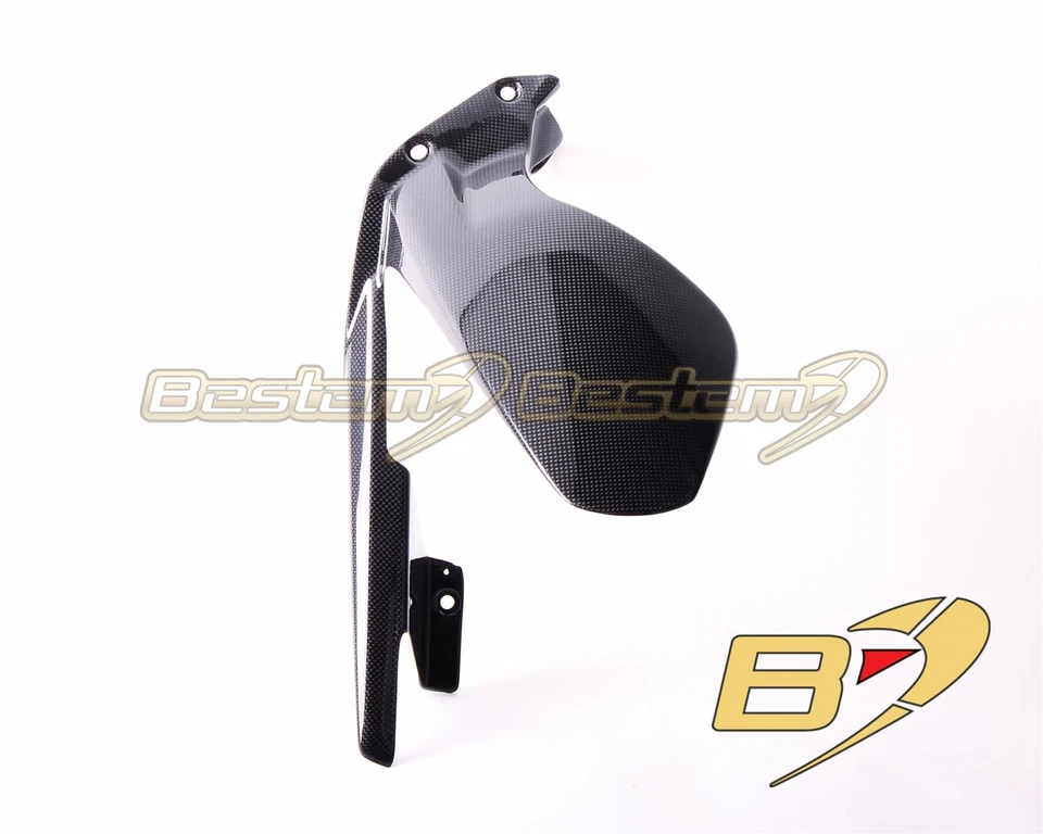 Protector de barro para guardabarros trasero de fibra de carbono Ducati Panigale V4 V4S 2018-2024  Foto 2 de 4